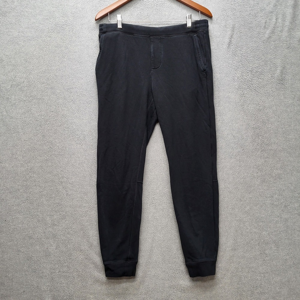 Bombas Men Pants S Black Bee‎ Better Sweatpants Jogger Zipper 26" Inseam